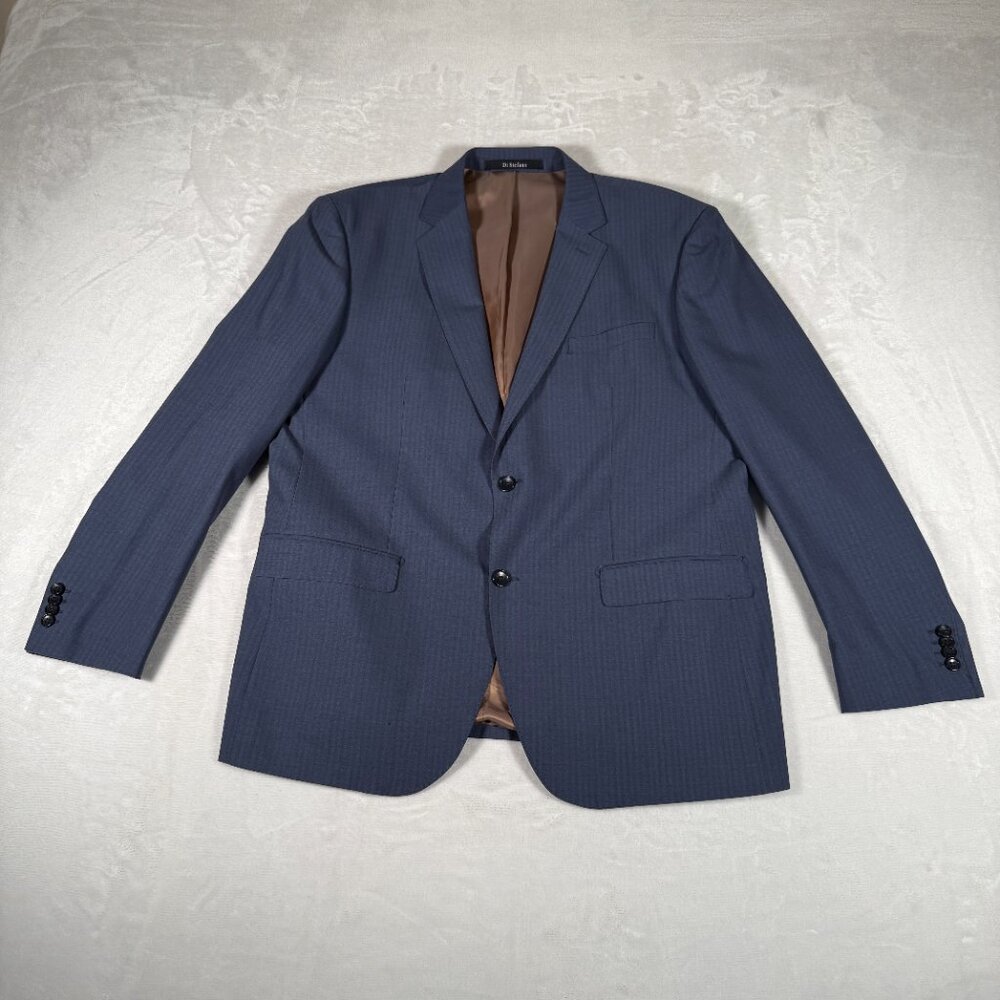 Di Stefano Italy 2 Piece Suit Men Size US 38R 100% Wool Pants 39 x 27 Made Italy - Picture 2 of 15
